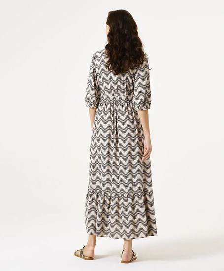 GARCIA Maxi Jurk Allover Print