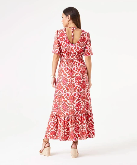 GARCIA Maxi Jurk Allover Print