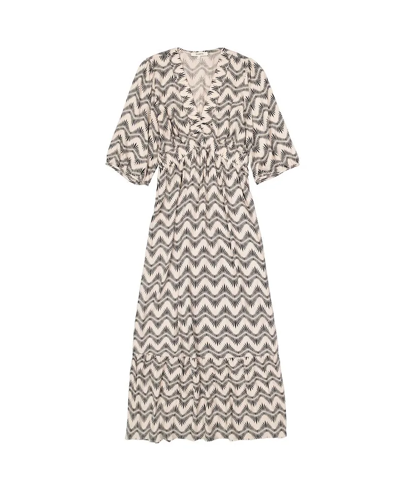 GARCIA Maxi Jurk Allover Print