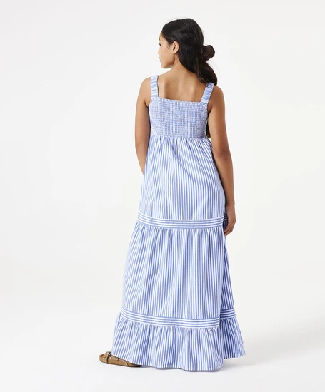 GARCIA Maxi Jurk Gestreept