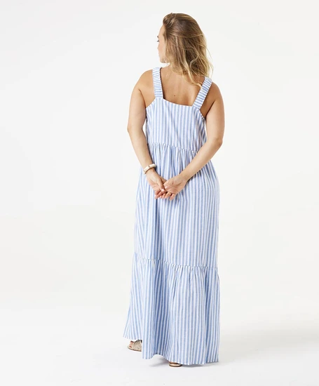 GARCIA Maxi Jurk Gestreept