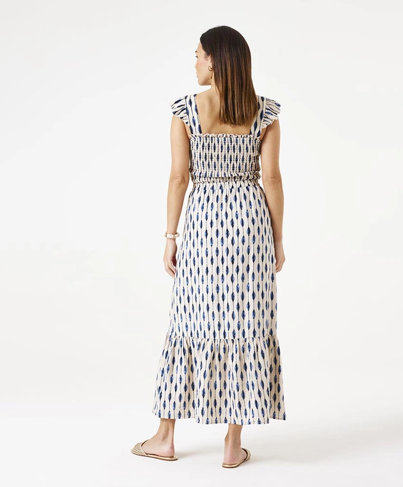 GARCIA Maxi Rok Allover Print