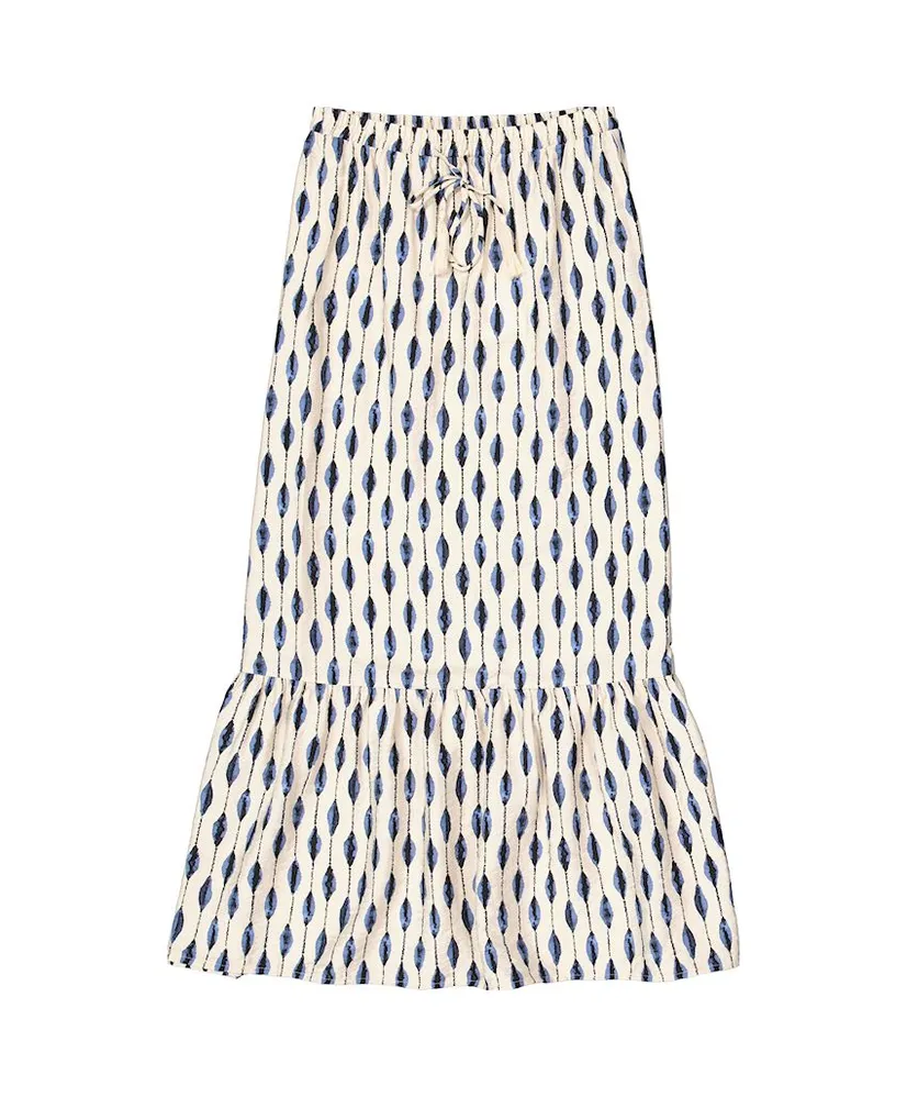 GARCIA Maxi Rok Allover Print