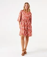 GARCIA Midi Jurk Allover Print