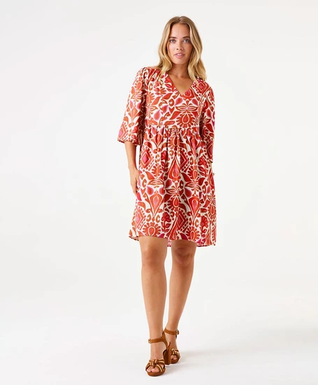 GARCIA Midi Jurk Allover Print