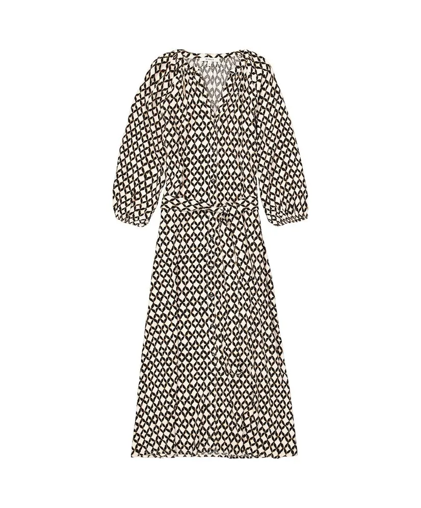 GARCIA Midi Jurk Allover Print