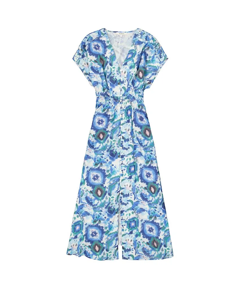 GARCIA Midi Jurk Allover Print