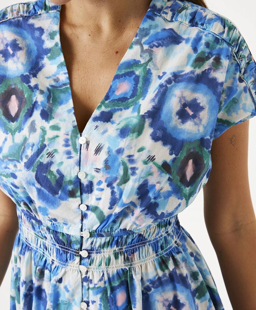 GARCIA Midi Jurk Allover Print