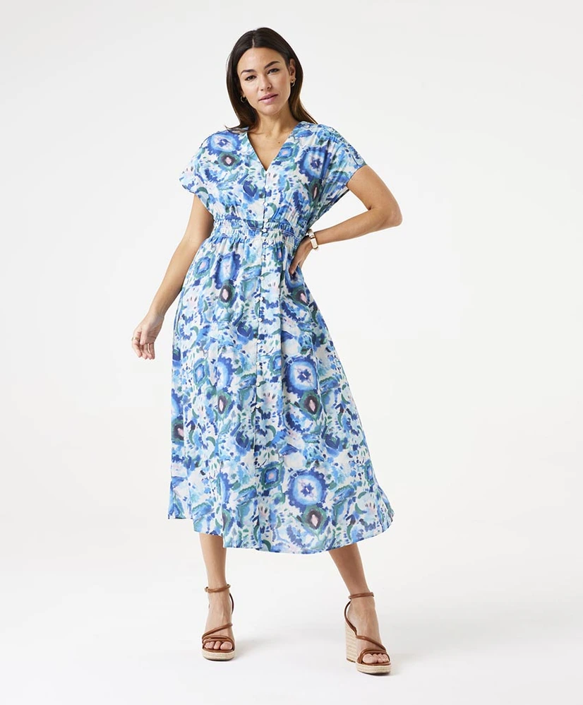 GARCIA Midi Jurk Allover Print