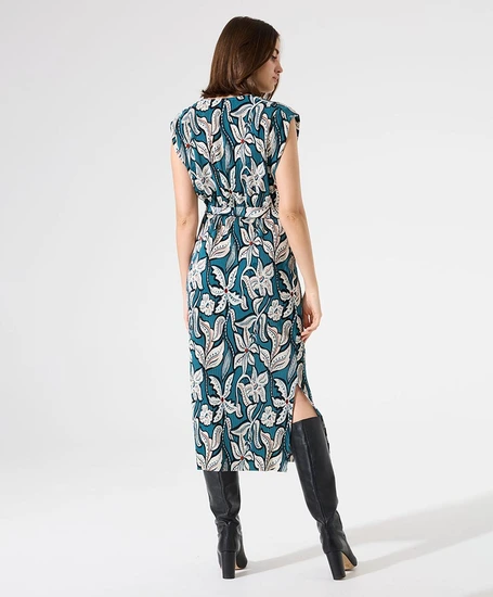 Garcia Midi Jurk Bloemenprint