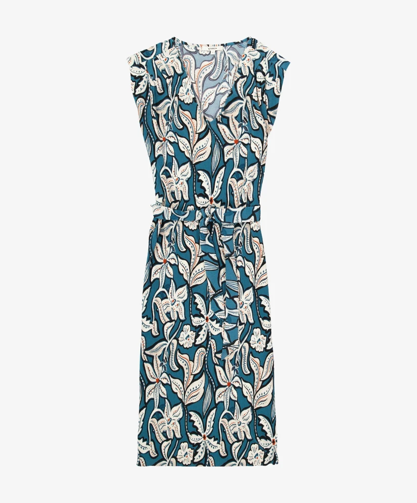 Garcia Midi Jurk Bloemenprint