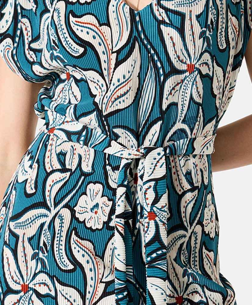Garcia Midi Jurk Bloemenprint