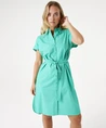 GARCIA Midi Jurk Effen