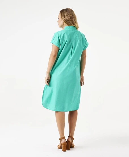 GARCIA Midi Jurk Effen