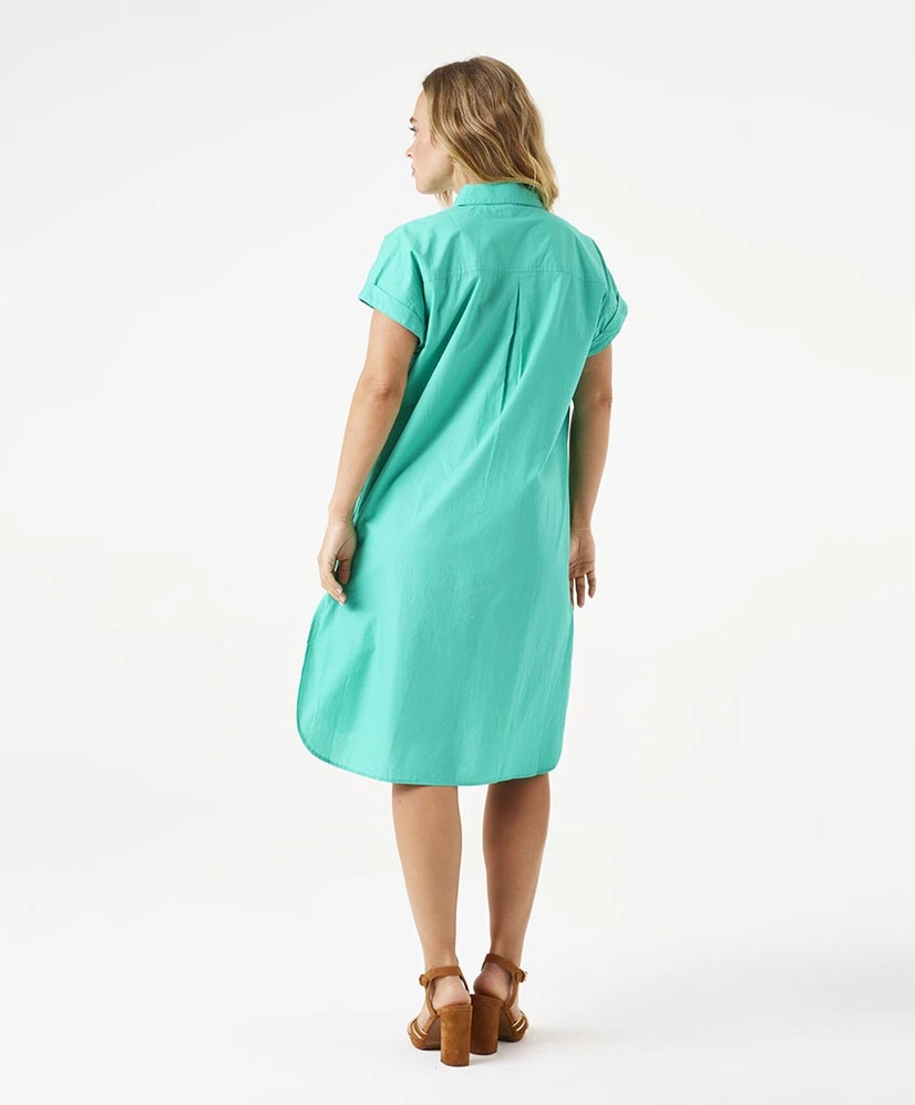 GARCIA Midi Jurk Effen