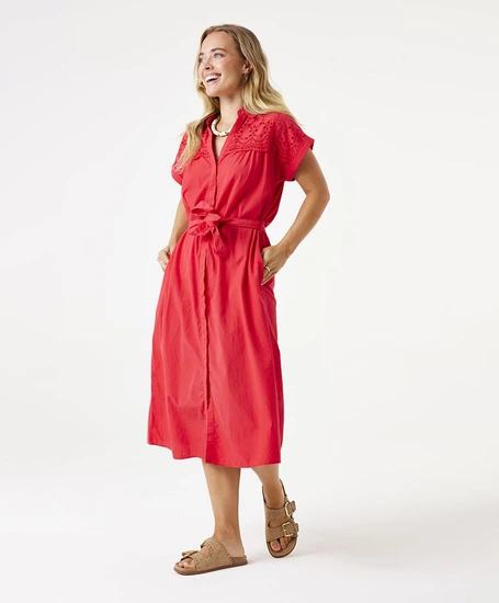 GARCIA Midi Jurk Embroidery