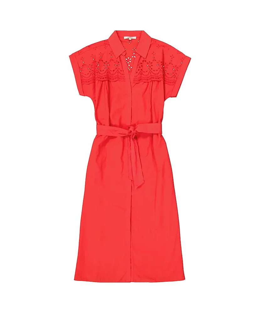 GARCIA Midi Jurk Embroidery