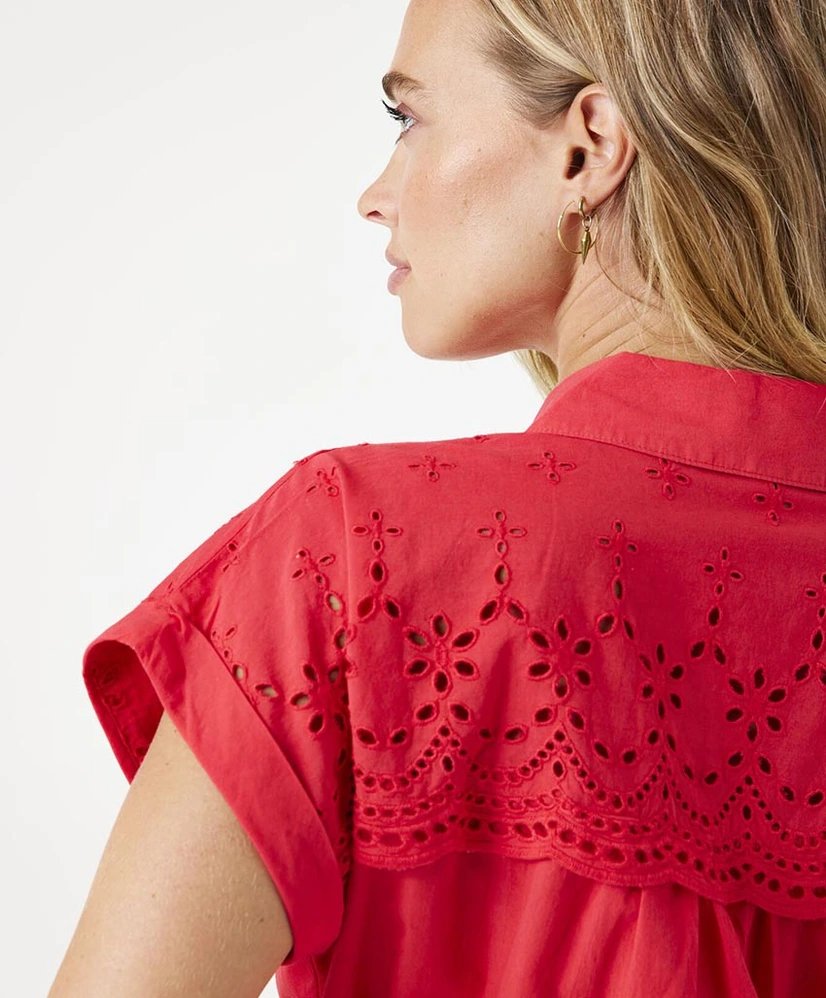 GARCIA Midi Jurk Embroidery