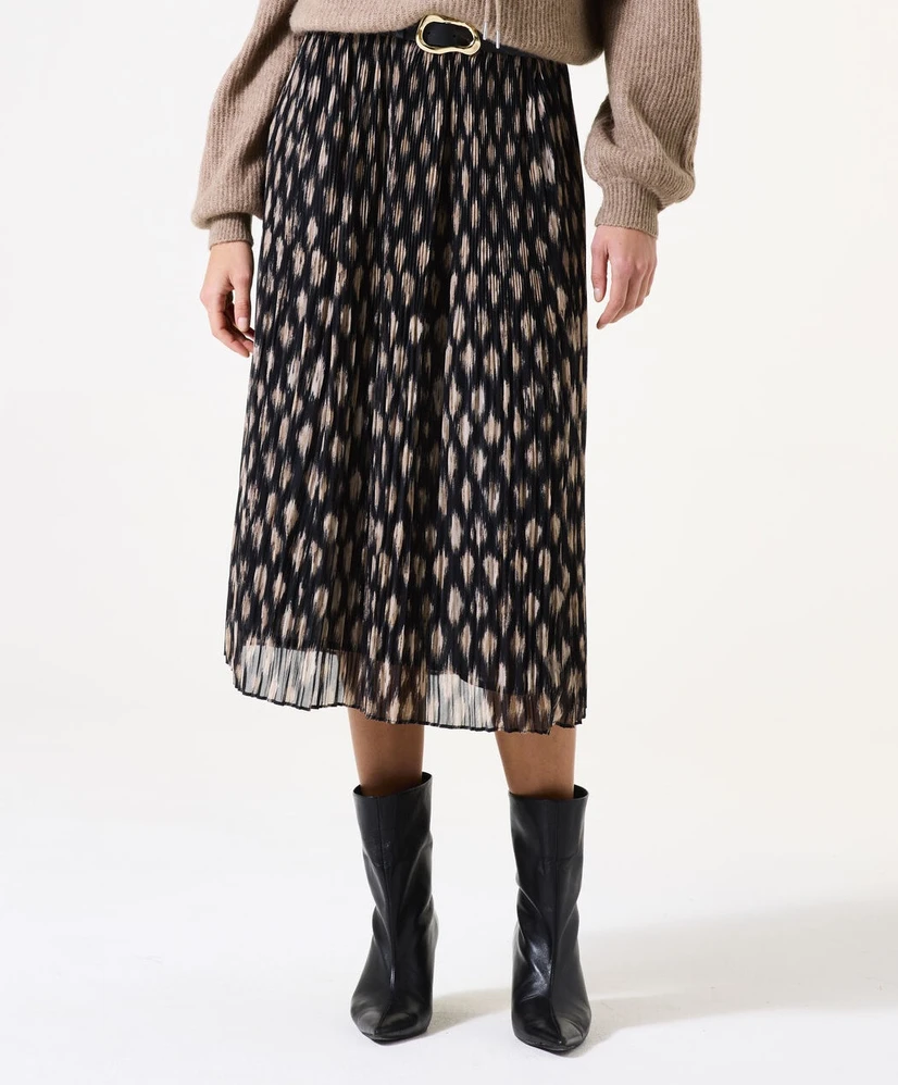 GARCIA Midi Rok Allover Print