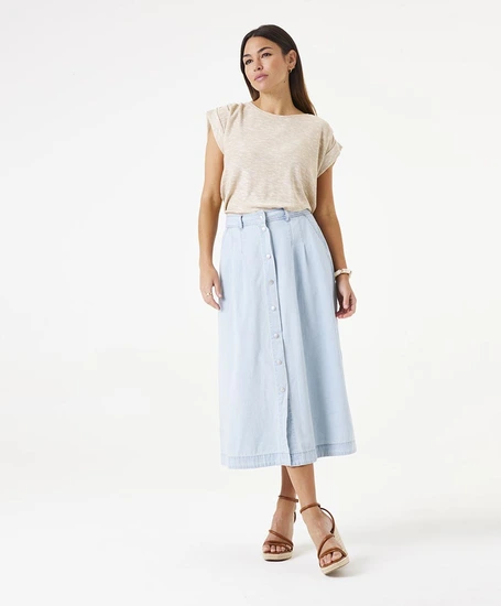 GARCIA Midi Rok Denim