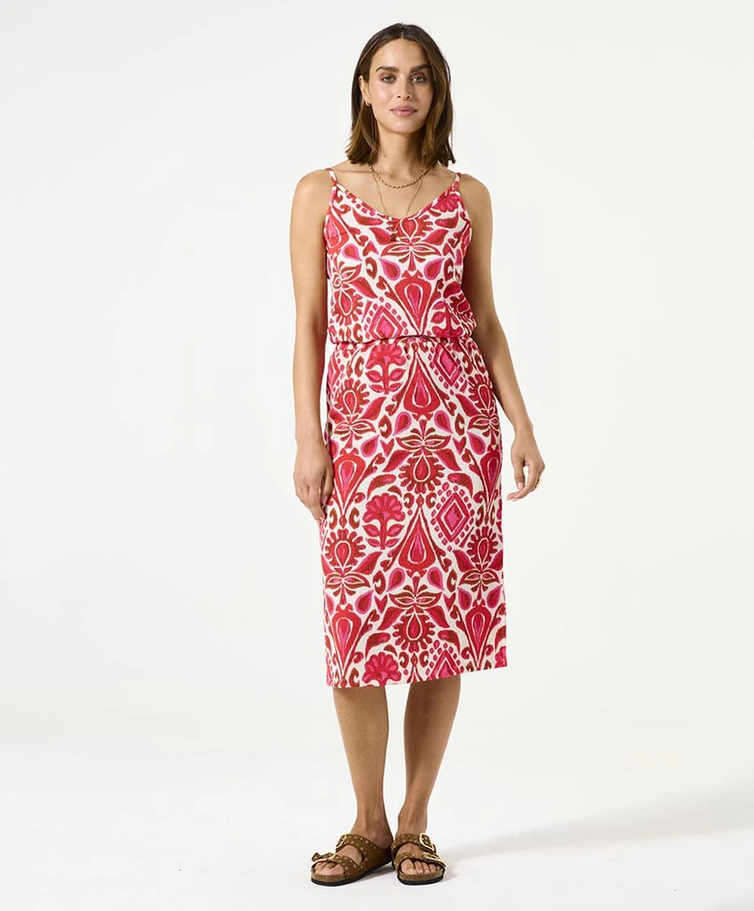 GARCIA Midi Rok Split Print