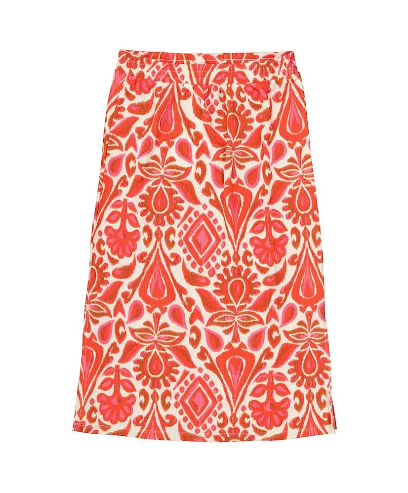 GARCIA Midi Rok Split Print