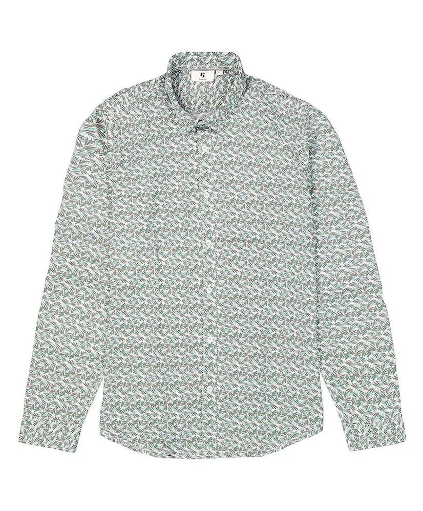 GARCIA Overhemd Allover Print Regular Fit