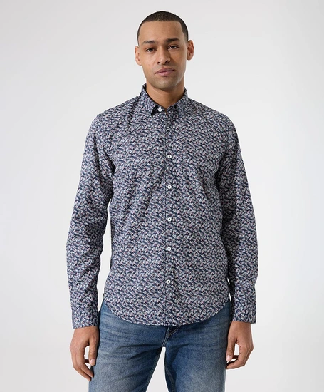 GARCIA Overhemd Allover Print
