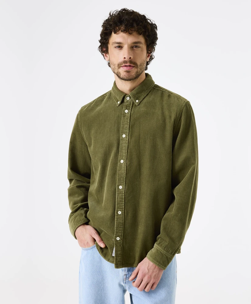 GARCIA Overhemd Corduroy Regular Fit