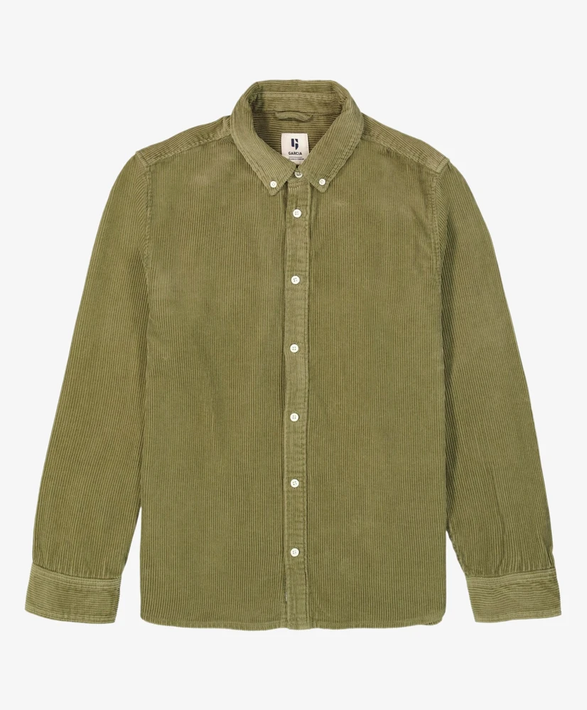 GARCIA Overhemd Corduroy Regular Fit