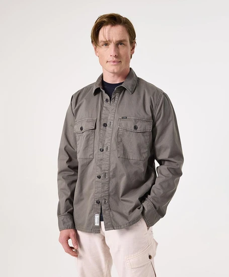GARCIA Overshirt Effen
