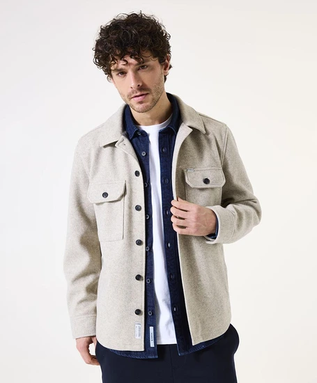 GARCIA Overshirt Effen