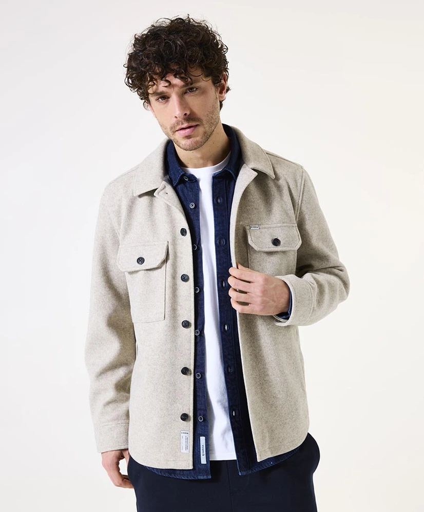 GARCIA Overshirt Effen