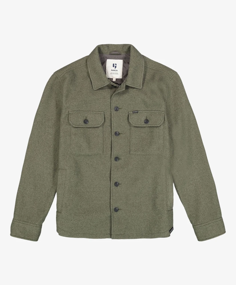 GARCIA Overshirt Effen