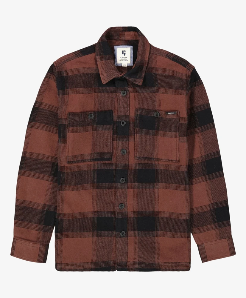 GARCIA Overshirt Geruit
