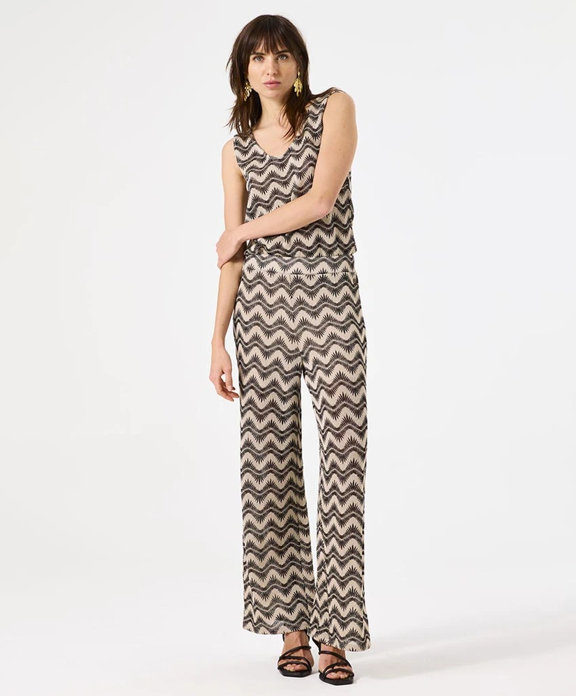 GARCIA Pantalon Allover Print