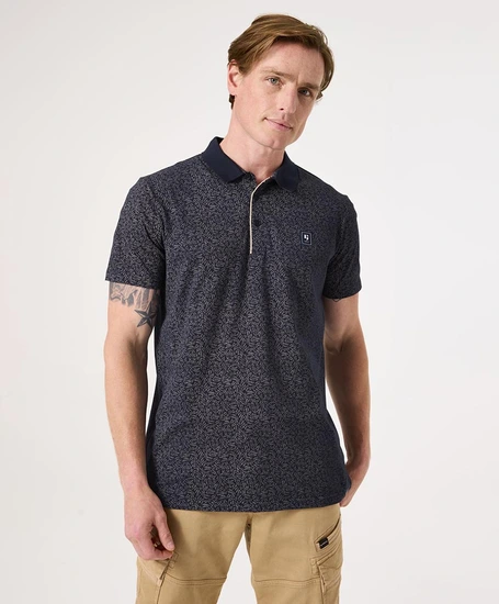 GARCIA Polo Allover Print