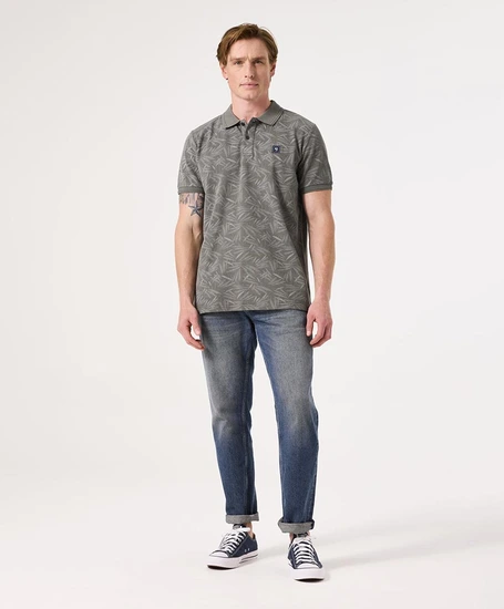 GARCIA Polo Allover Print
