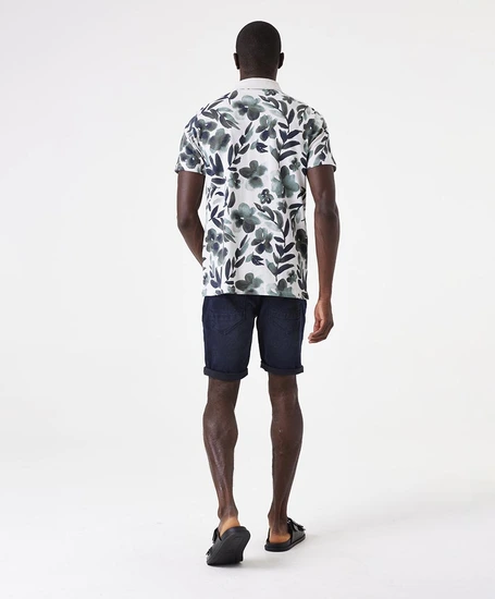 GARCIA Polo Allover Print