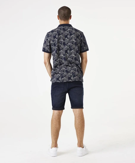 GARCIA Polo Allover Print