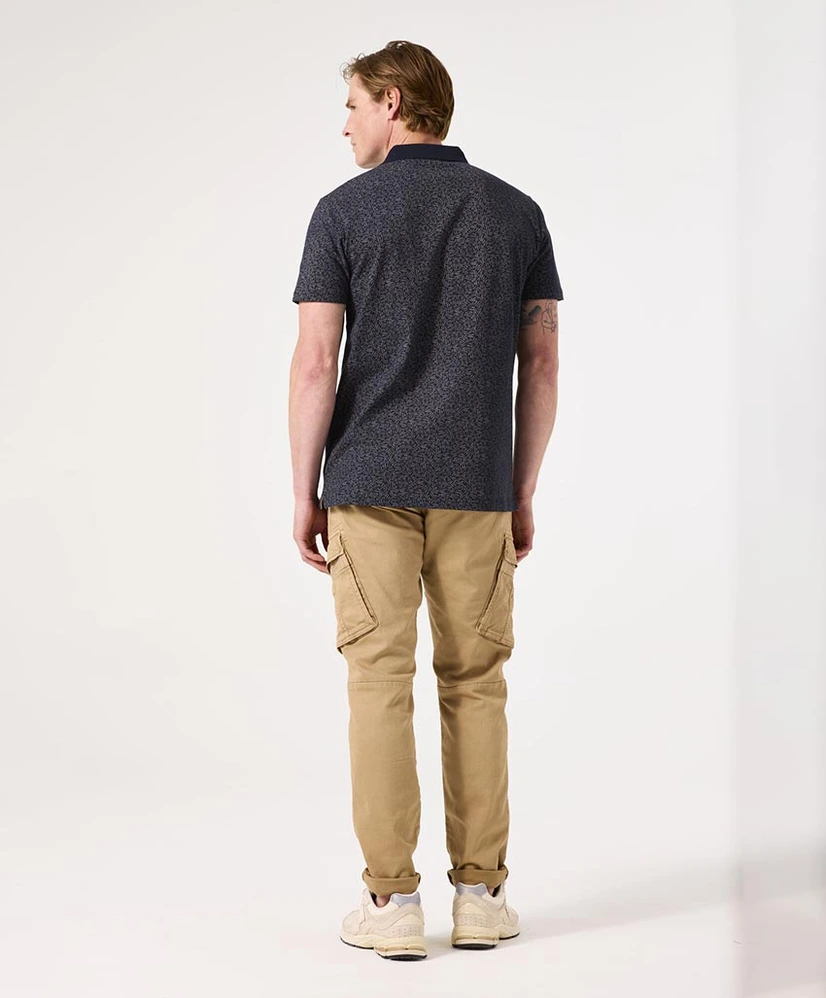 GARCIA Polo Allover Print