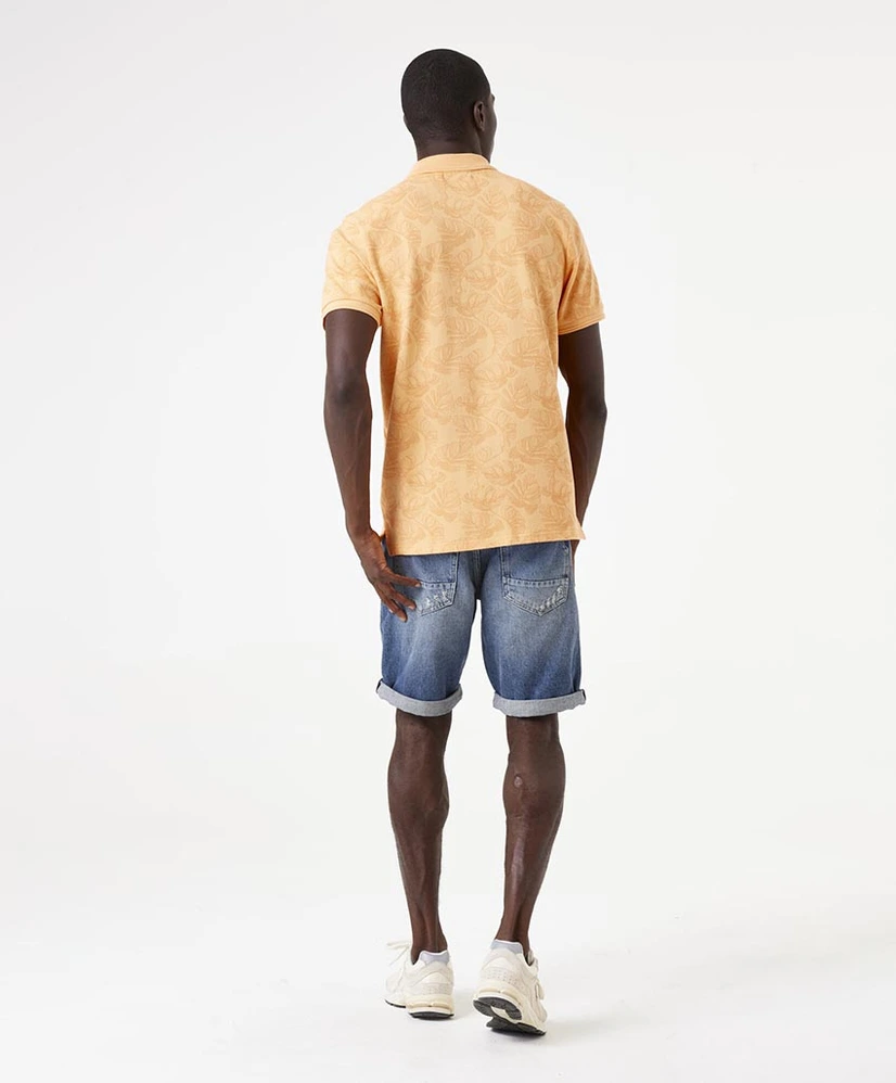 GARCIA Polo Allover Print