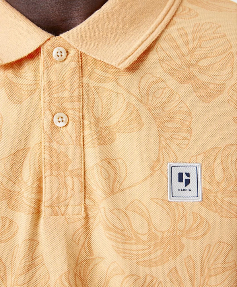 GARCIA Polo Allover Print