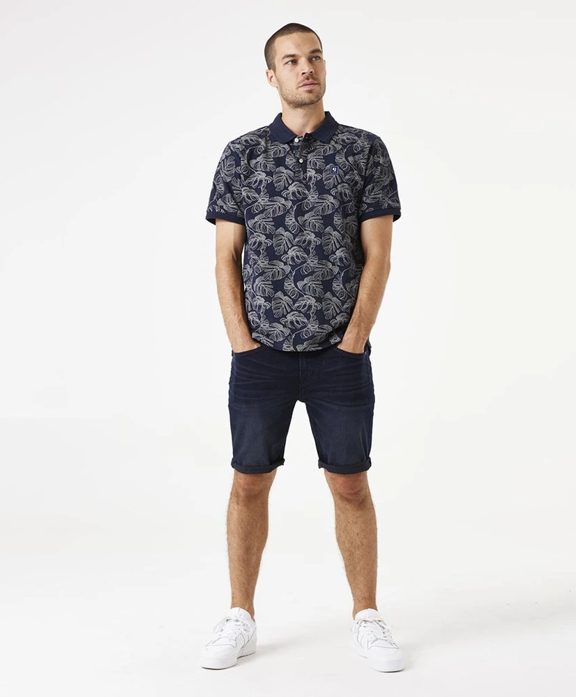 GARCIA Polo Allover Print