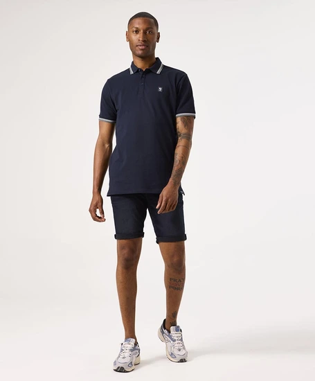 GARCIA Polo Stripe Detail
