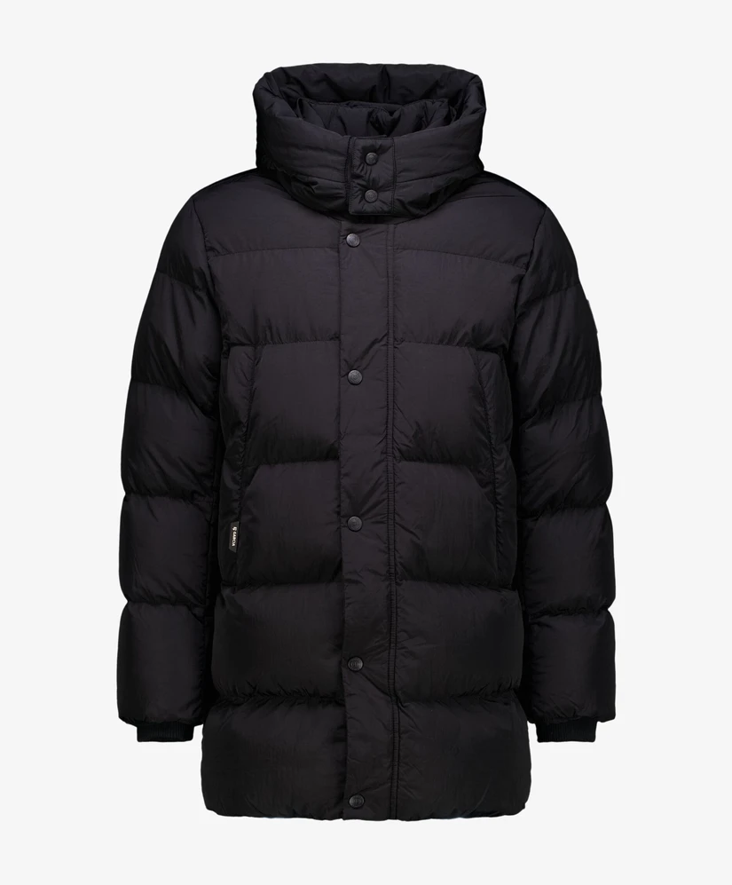 GARCIA Puffer Jas Effen
