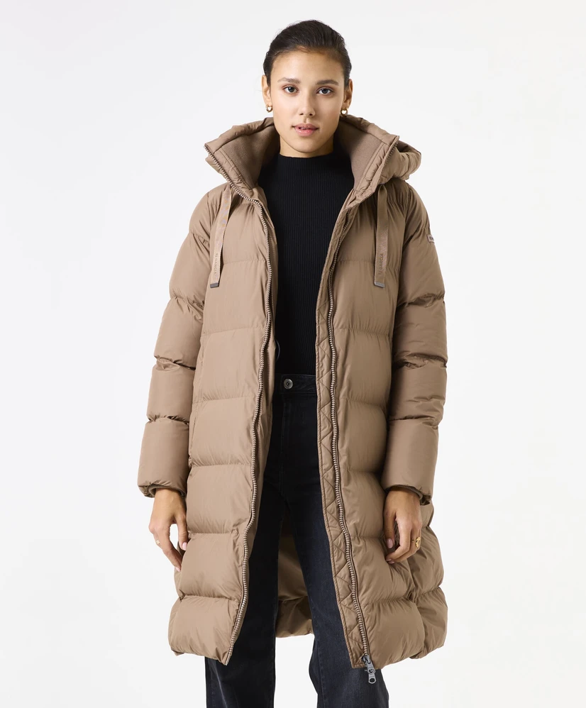 GARCIA Puffer Jas Effen