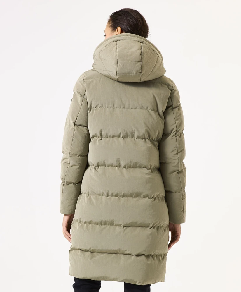 GARCIA Puffer Jas Effen