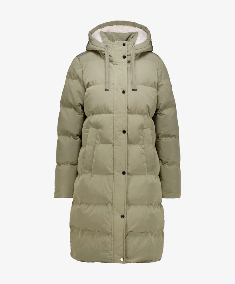 GARCIA Puffer Jas Effen