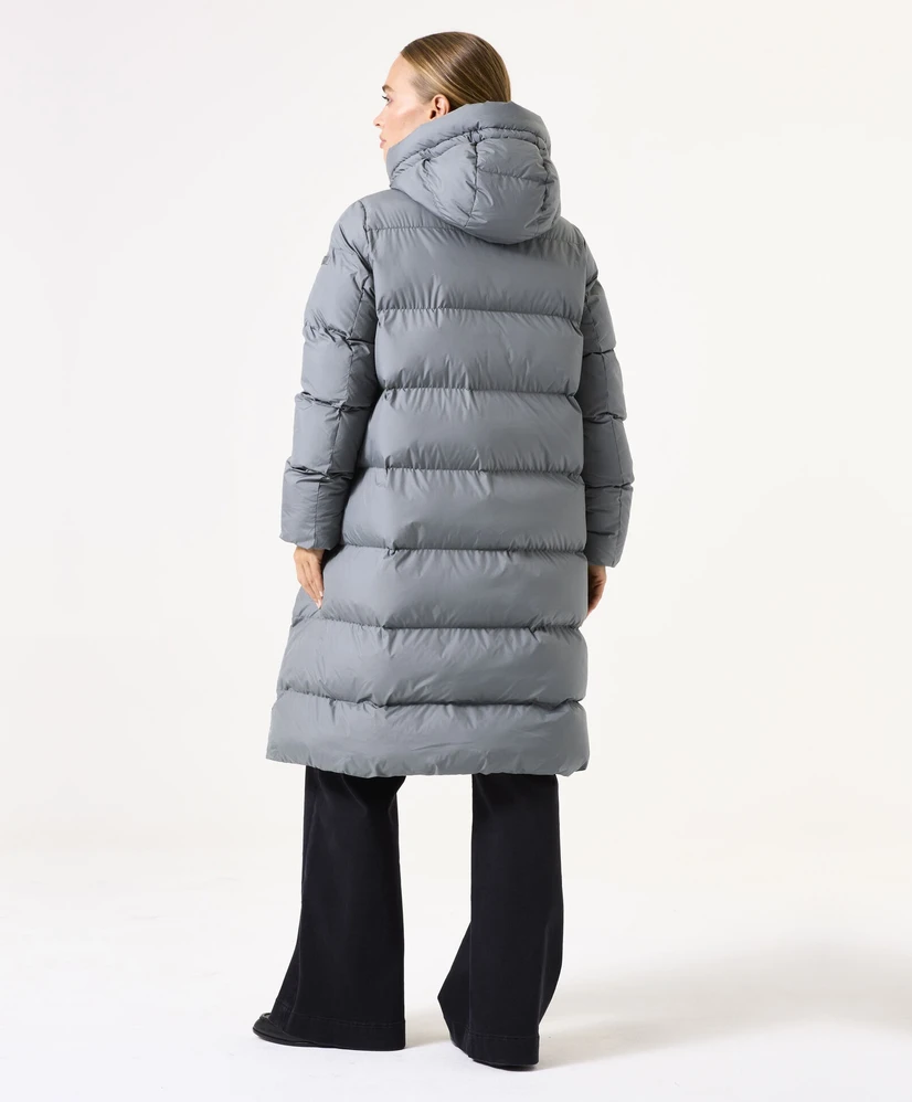 GARCIA Puffer Jas Effen